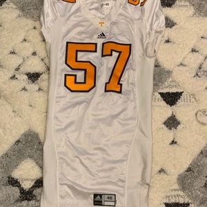 GAME WORN #57 Jersey TN Vols